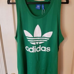 Men's Adidas Tank (Green)